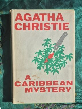 Vintage Hardcover Agatha Christie A Caribbean Mystery -  Printed in 1965